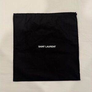 Saint Laurent Black Dust Bag